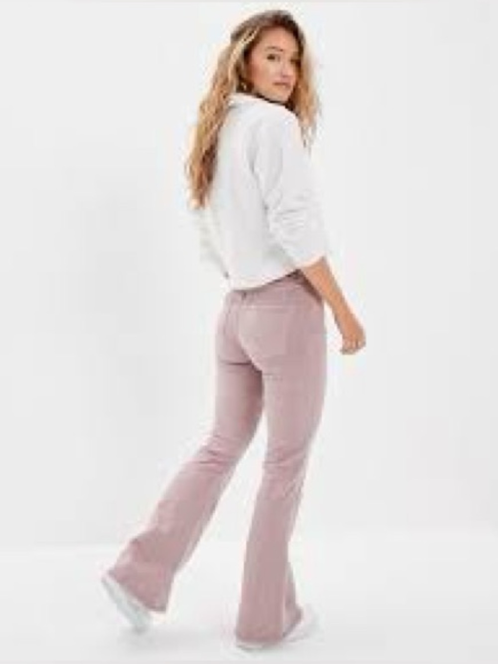NWT American Eagle High Rise Stretch Flare Jeans | Size 14S